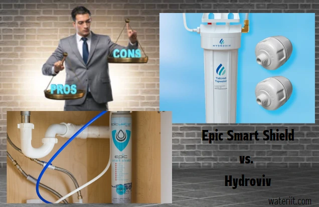 Pros and Cons Epic Smart Shield vs. Hydroviv