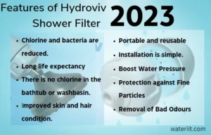 Features of Hydroviv Shower Filter 2023