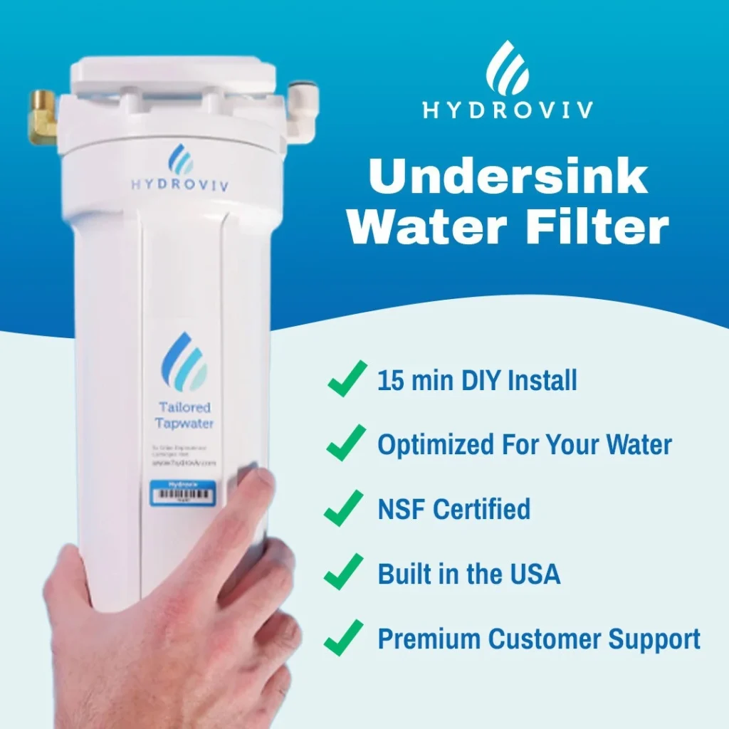 Hydroviv undersink water filter