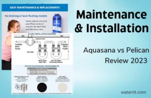 Maintenance & Installation Aquasana vs Pelican Review 2023