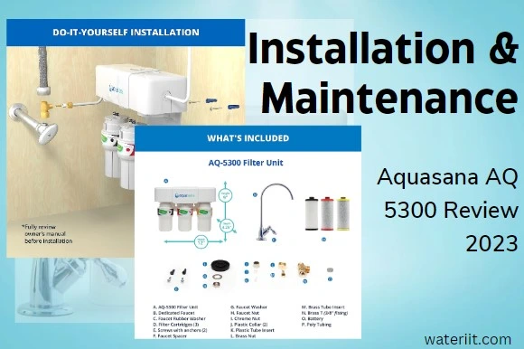 Installation & Maintenance Aquasana AQ 5300 Review