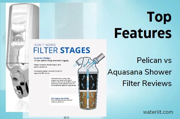 Top Features Pelican vs Aquasana Shower Filter Reviews
